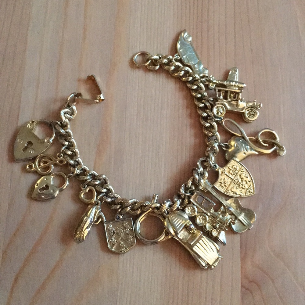 Vintage charm bracelet
